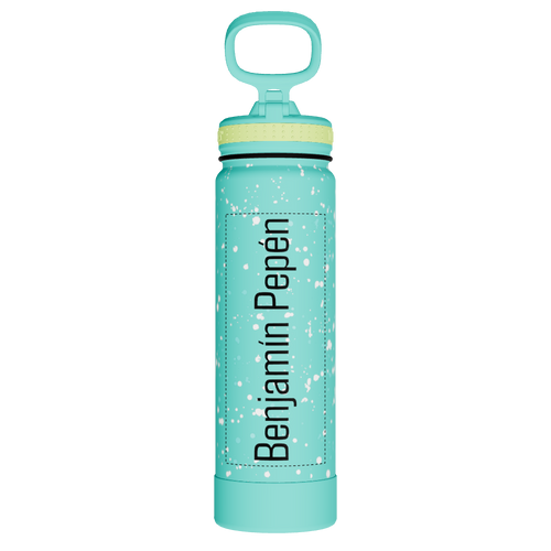 Actives Water Bottle With Straw Lid - customized