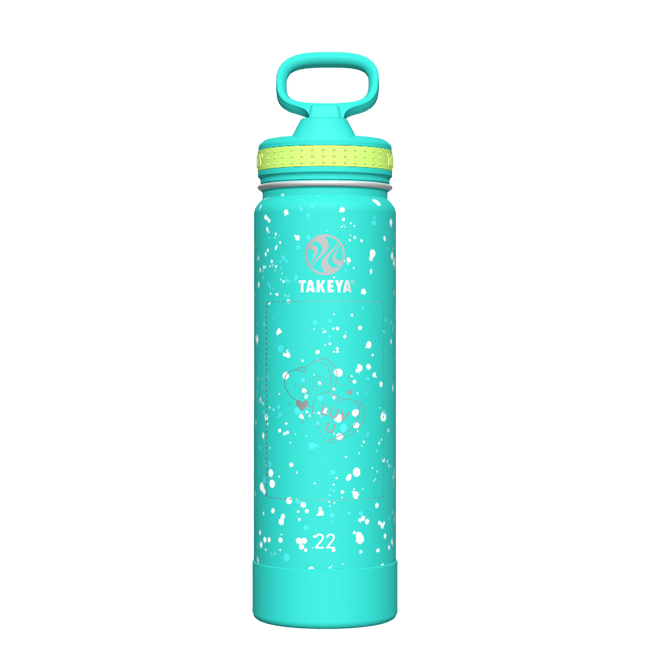 Actives Water Bottle With Straw Lid - customized
