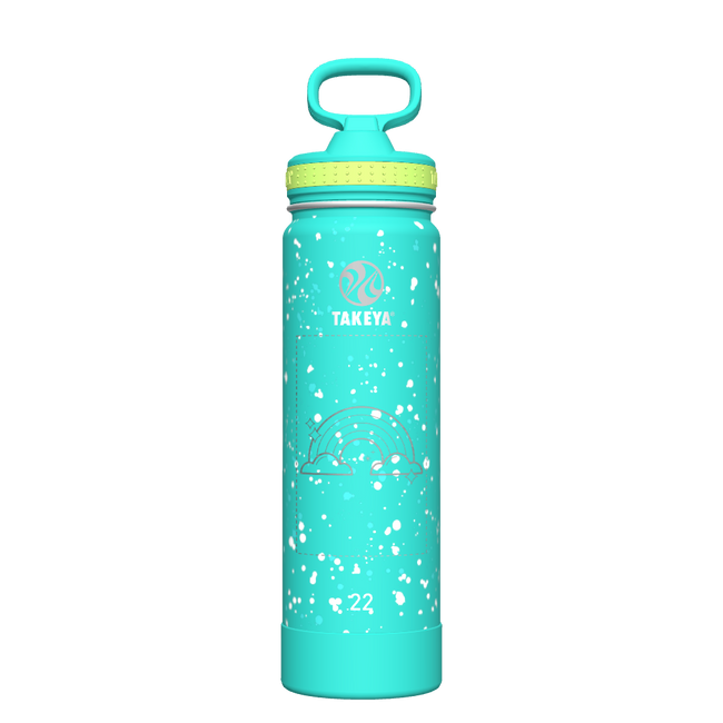 Actives Water Bottle With Straw Lid - customized