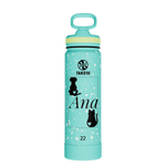 Actives Water Bottle With Straw Lid - customized