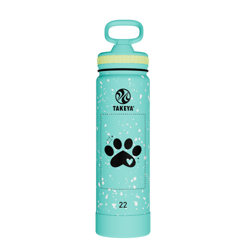 Actives Water Bottle With Straw Lid - customized