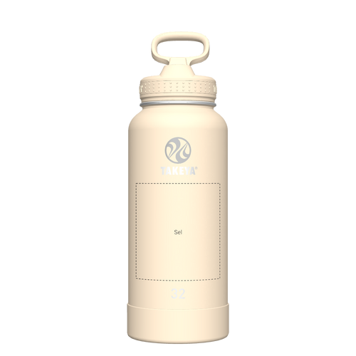 Bottle Straw Lid Oatmilk - customized