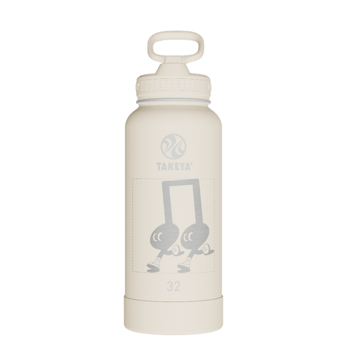 Actives Water Bottle With Straw Lid - customized