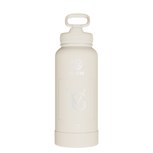 Actives Water Bottle With Straw Lid - customized