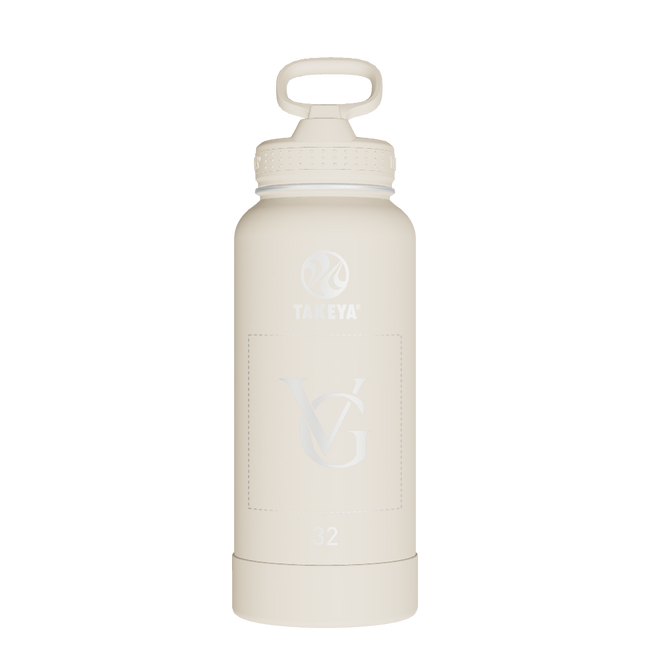 Actives Water Bottle With Straw Lid - customized
