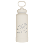 Actives Water Bottle With Straw Lid - customized