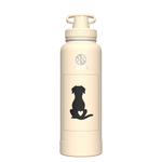 40oz Bottle Spout Lid Oatmilk - customized
