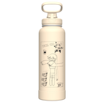 40oz Bottle Spout Lid Oatmilk - customized