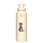 40oz Bottle Spout Lid Oatmilk - customized