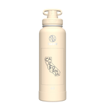 40oz Bottle Spout Lid Oatmilk - customized