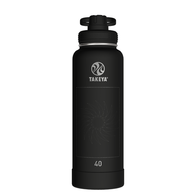 Actives Water Bottle With Spout Lid - customized