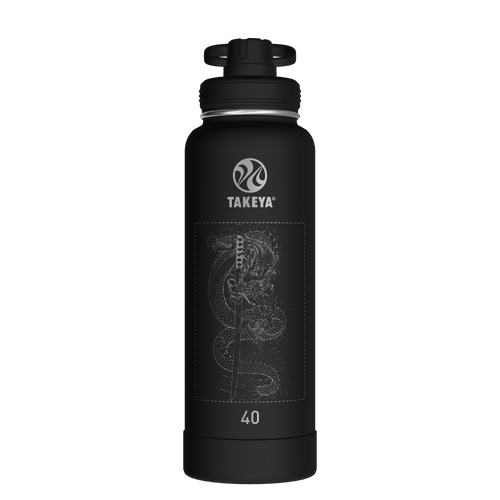 Actives Water Bottle With Spout Lid - customized