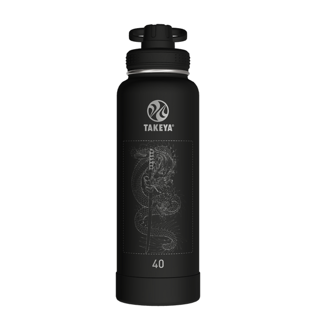 Actives Water Bottle With Spout Lid - customized