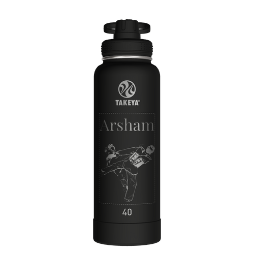 Actives Water Bottle With Spout Lid - customized