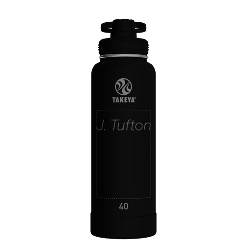 Actives Water Bottle With Spout Lid - customized