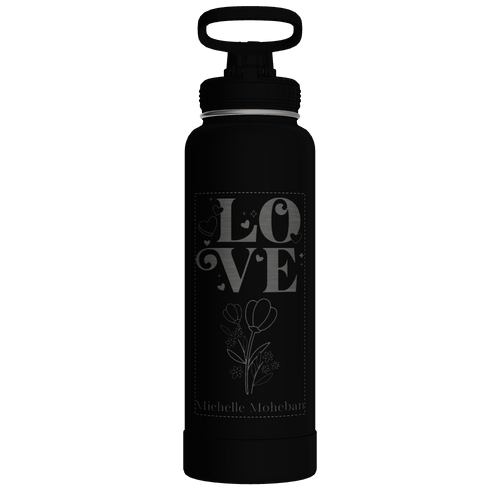 Actives Water Bottle With Spout Lid - customized