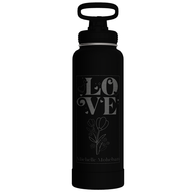 Actives Water Bottle With Spout Lid - customized