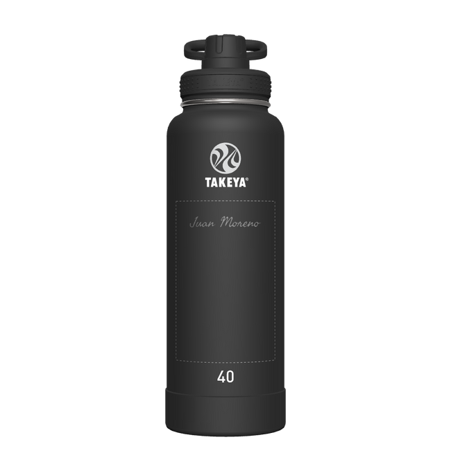 Actives Water Bottle With Spout Lid - customized