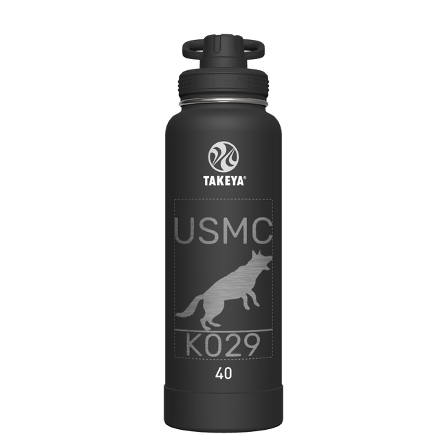 Actives Water Bottle With Spout Lid - customized