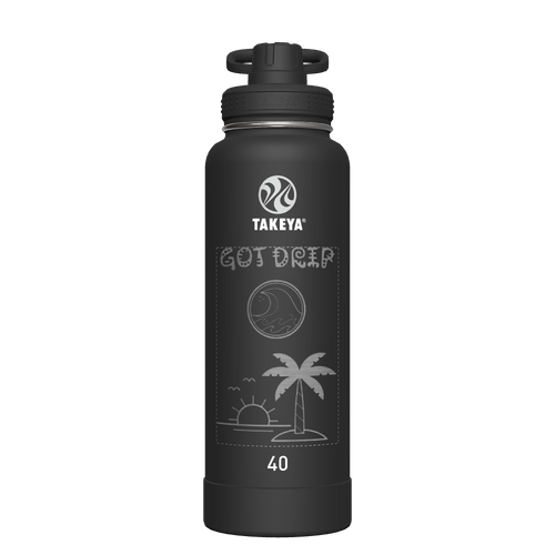 Actives Water Bottle With Spout Lid - customized