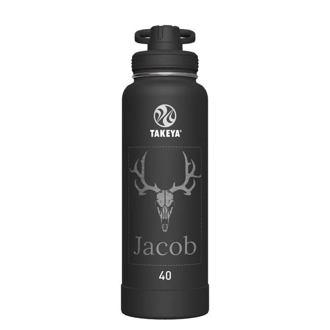 Actives Water Bottle With Spout Lid - customized