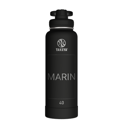 Actives Water Bottle With Spout Lid - customized