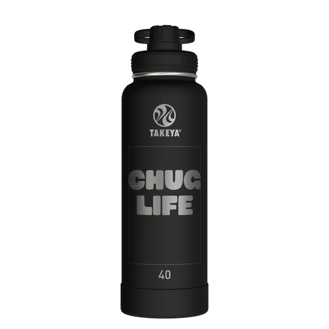 Actives Water Bottle With Spout Lid - customized
