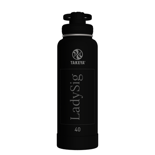 Actives Water Bottle With Spout Lid - customized
