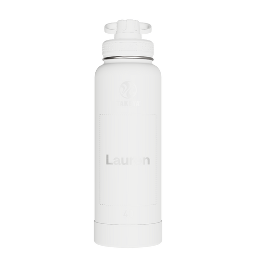 Actives Water Bottle With Spout Lid - customized