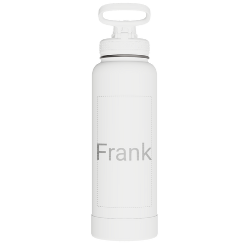 Actives Water Bottle With Spout Lid - customized