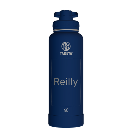 Actives Water Bottle With Spout Lid - customized