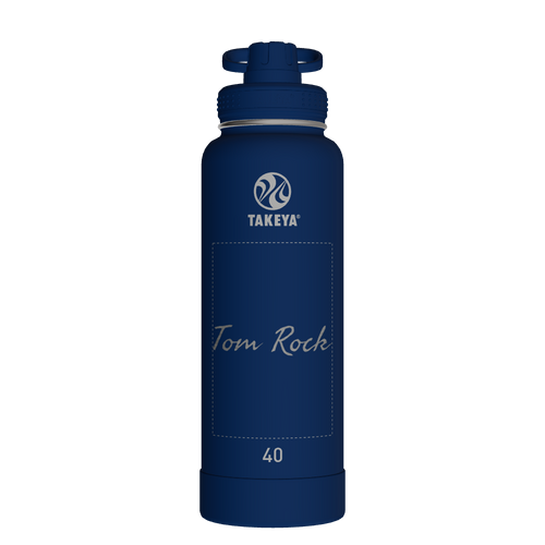 Actives Water Bottle With Spout Lid - customized
