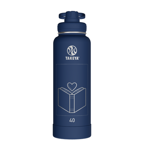 Actives Water Bottle With Spout Lid - customized