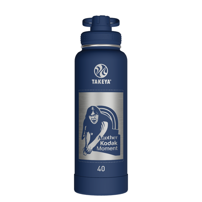 Actives Water Bottle With Spout Lid - customized