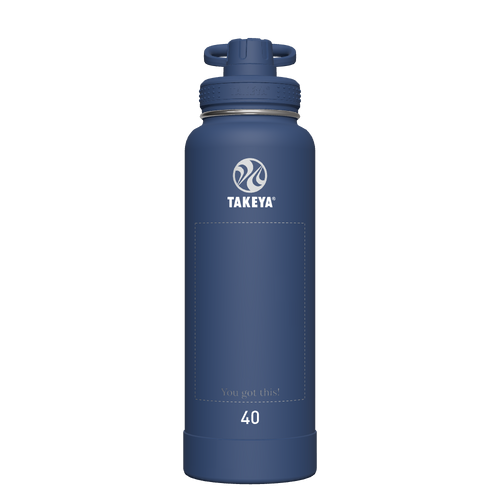 Actives Water Bottle With Spout Lid - customized