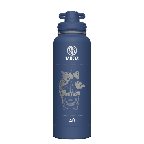 Actives Water Bottle With Spout Lid - customized