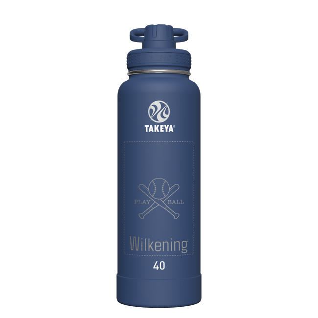 Actives Water Bottle With Spout Lid - customized