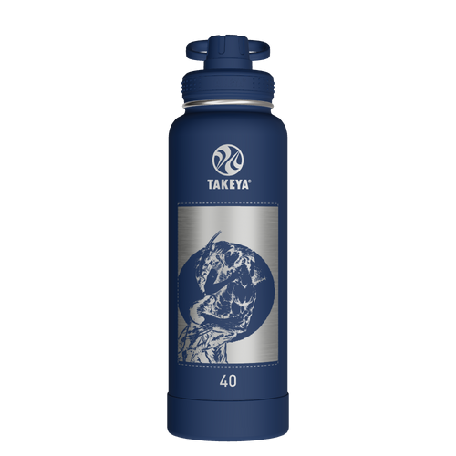 Actives Water Bottle With Spout Lid - customized