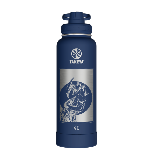 Actives Water Bottle With Spout Lid - customized
