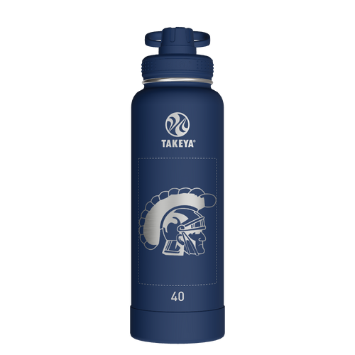 Actives Water Bottle With Spout Lid - customized