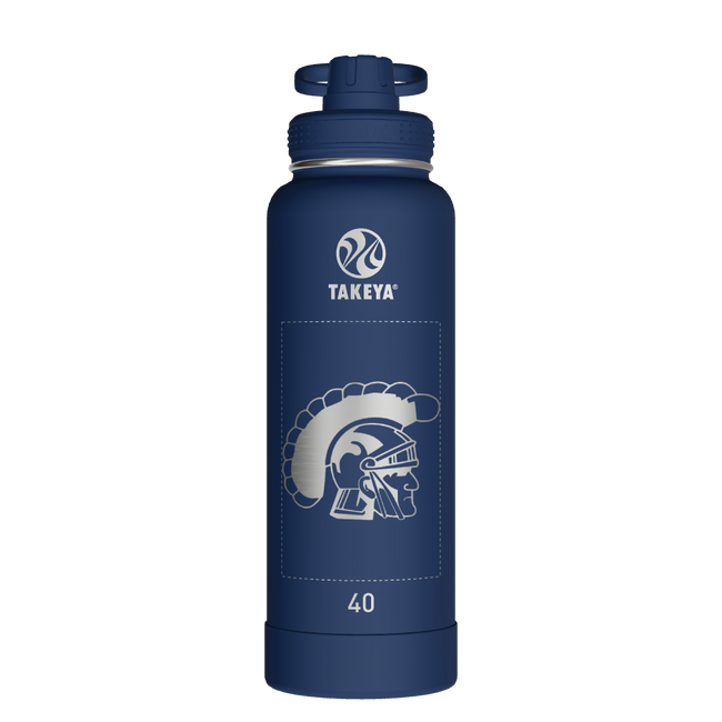Actives Water Bottle With Spout Lid - customized