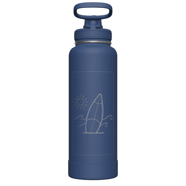 Actives Water Bottle With Spout Lid - customized