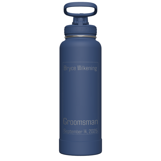 Actives Water Bottle With Spout Lid - customized
