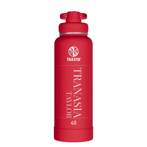 Actives Water Bottle With Spout Lid - customized