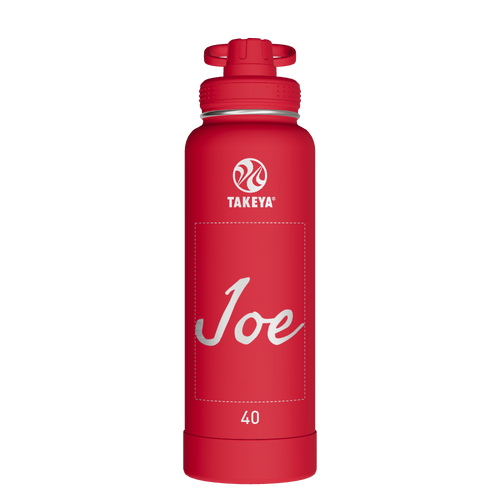 Actives Water Bottle With Spout Lid - customized