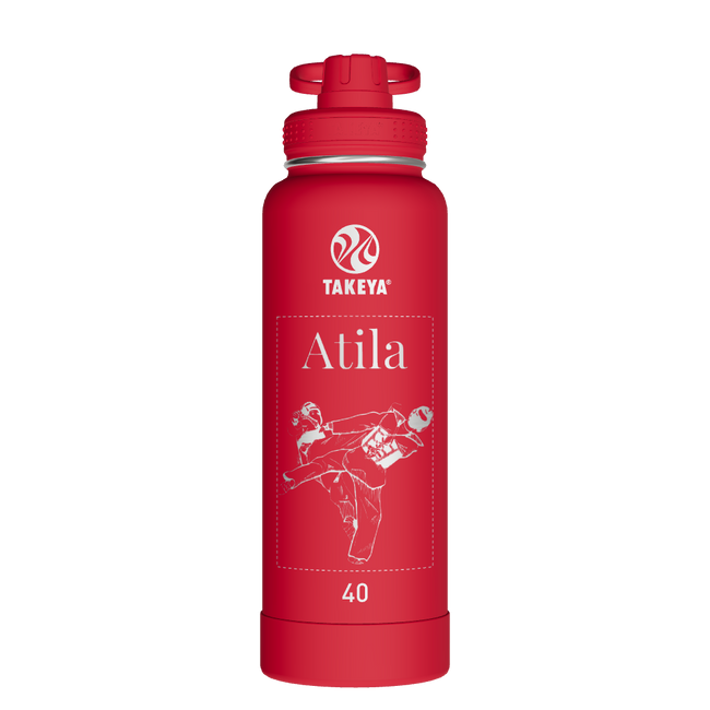 Actives Water Bottle With Spout Lid - customized