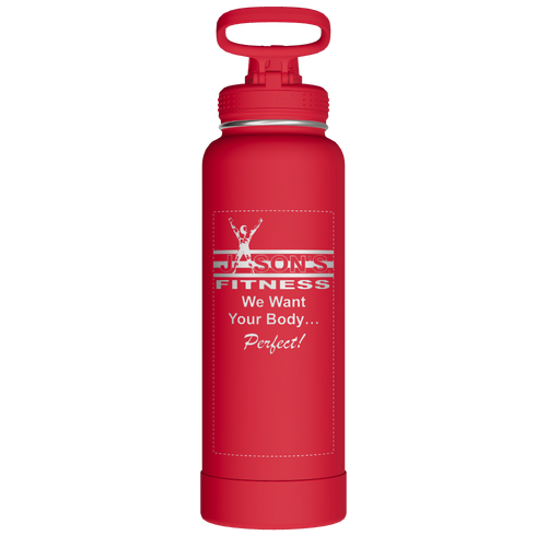 Actives Water Bottle With Spout Lid - customized