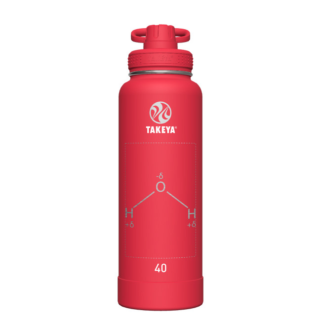 Actives Water Bottle With Spout Lid - customized
