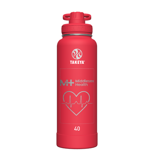 Actives Water Bottle With Spout Lid - customized