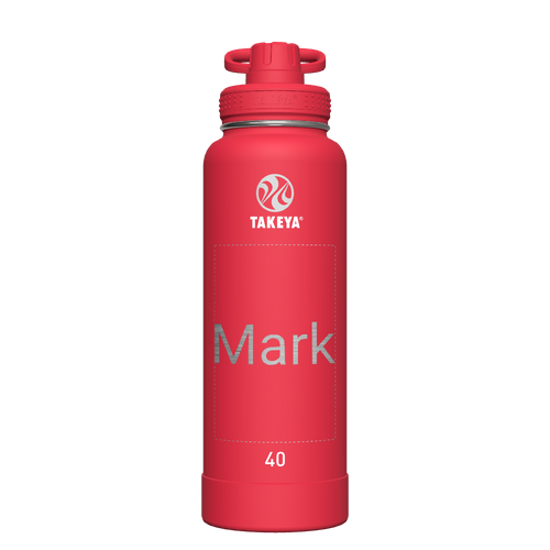 Actives Water Bottle With Spout Lid - customized